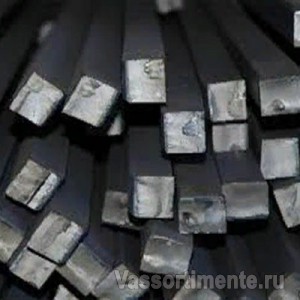 Квадрат калиброванный 4 мм сталь 3пс ГОСТ 8559-75